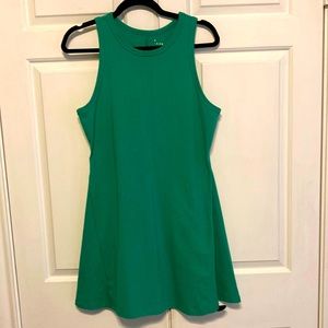 NWOT green swing dress